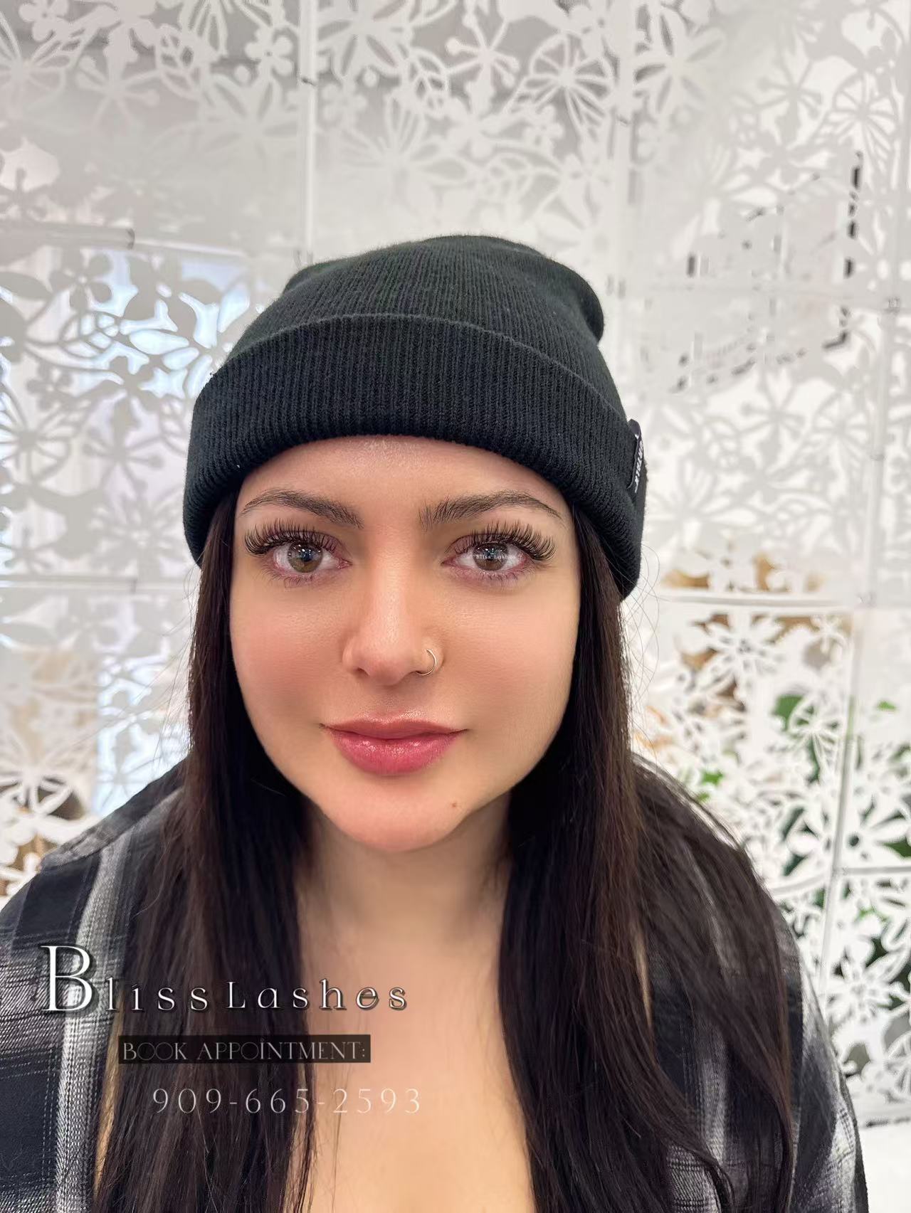 2D lash result at BLISS LASHES