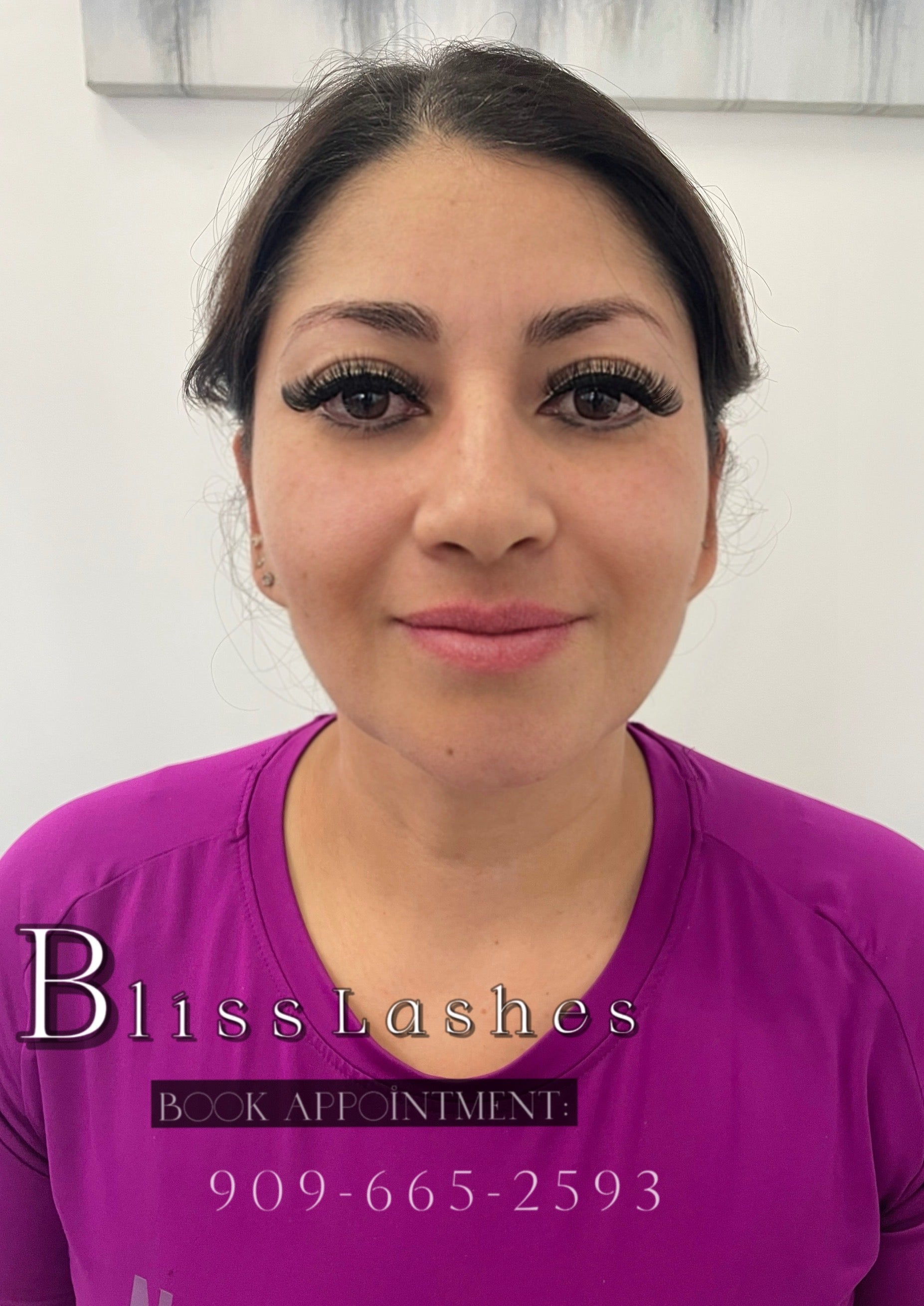 3D lash result at BLISS LASHES