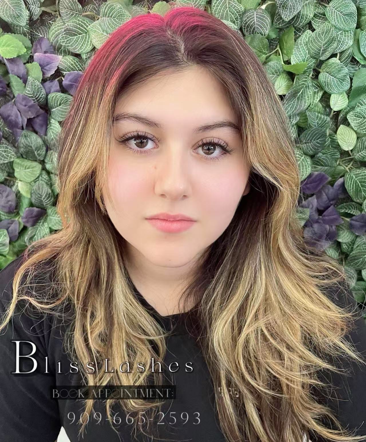 2D lash result at BLISS LASHES