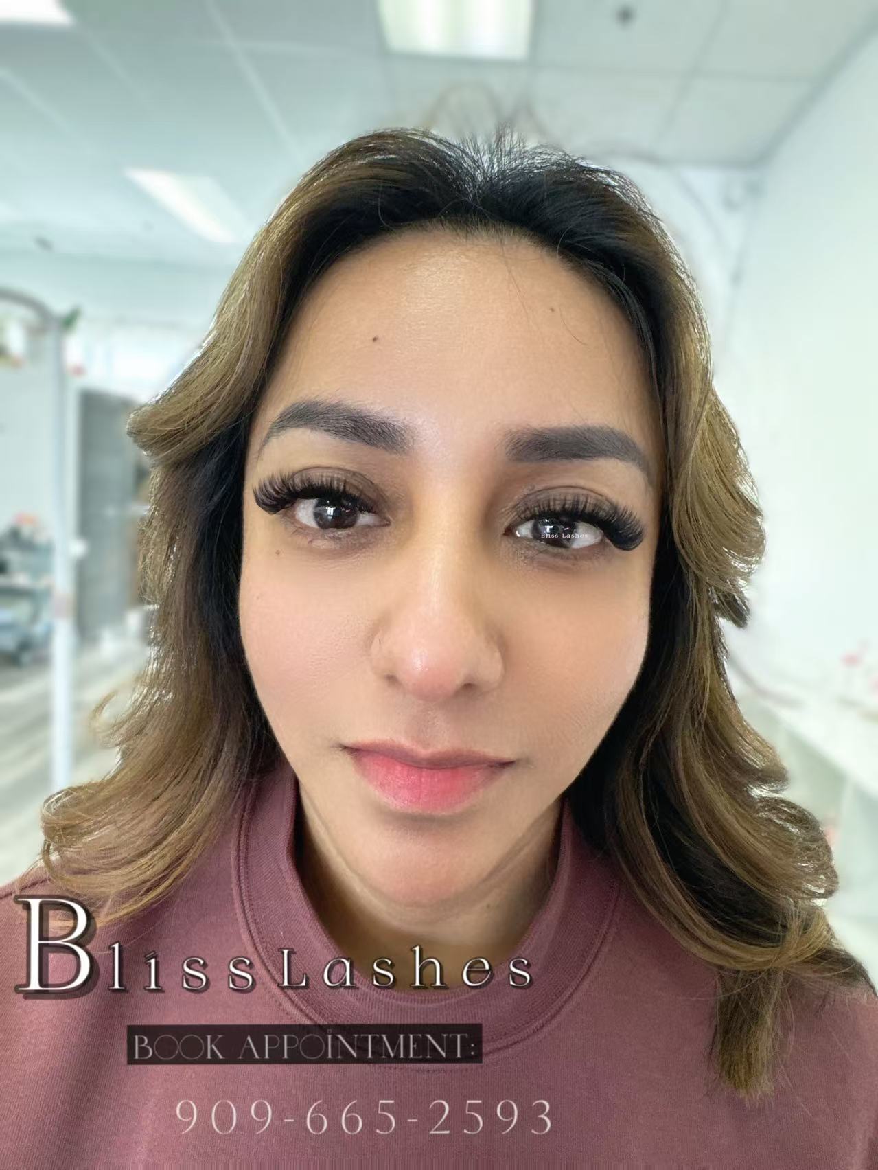 3D lash result at BLISS LASHES