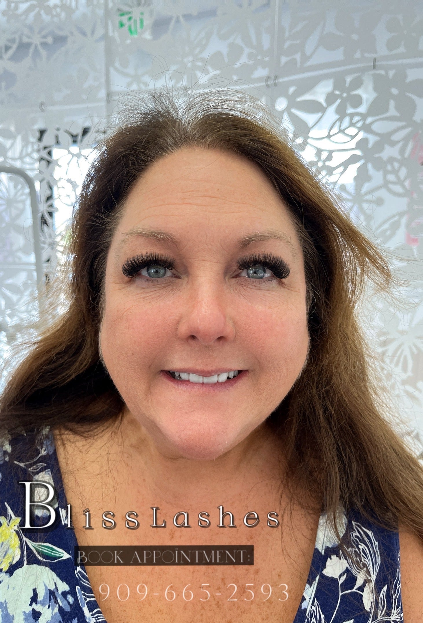 6D lash result at BLISS LASHES