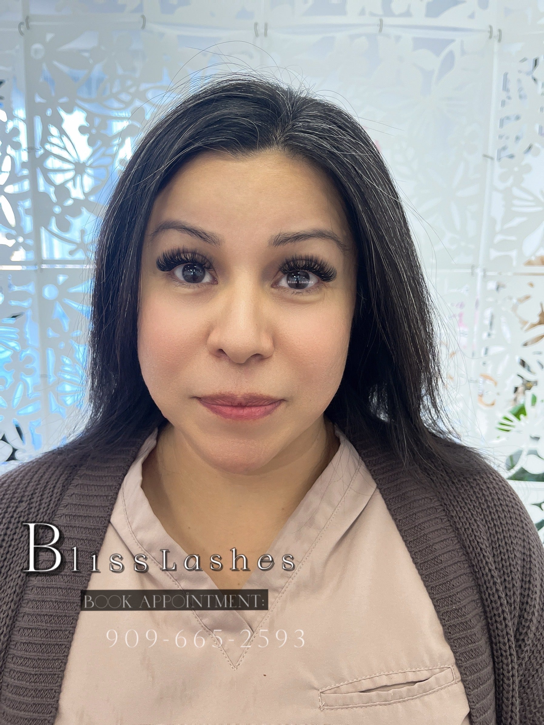 6D lash result at BLISS LASHES