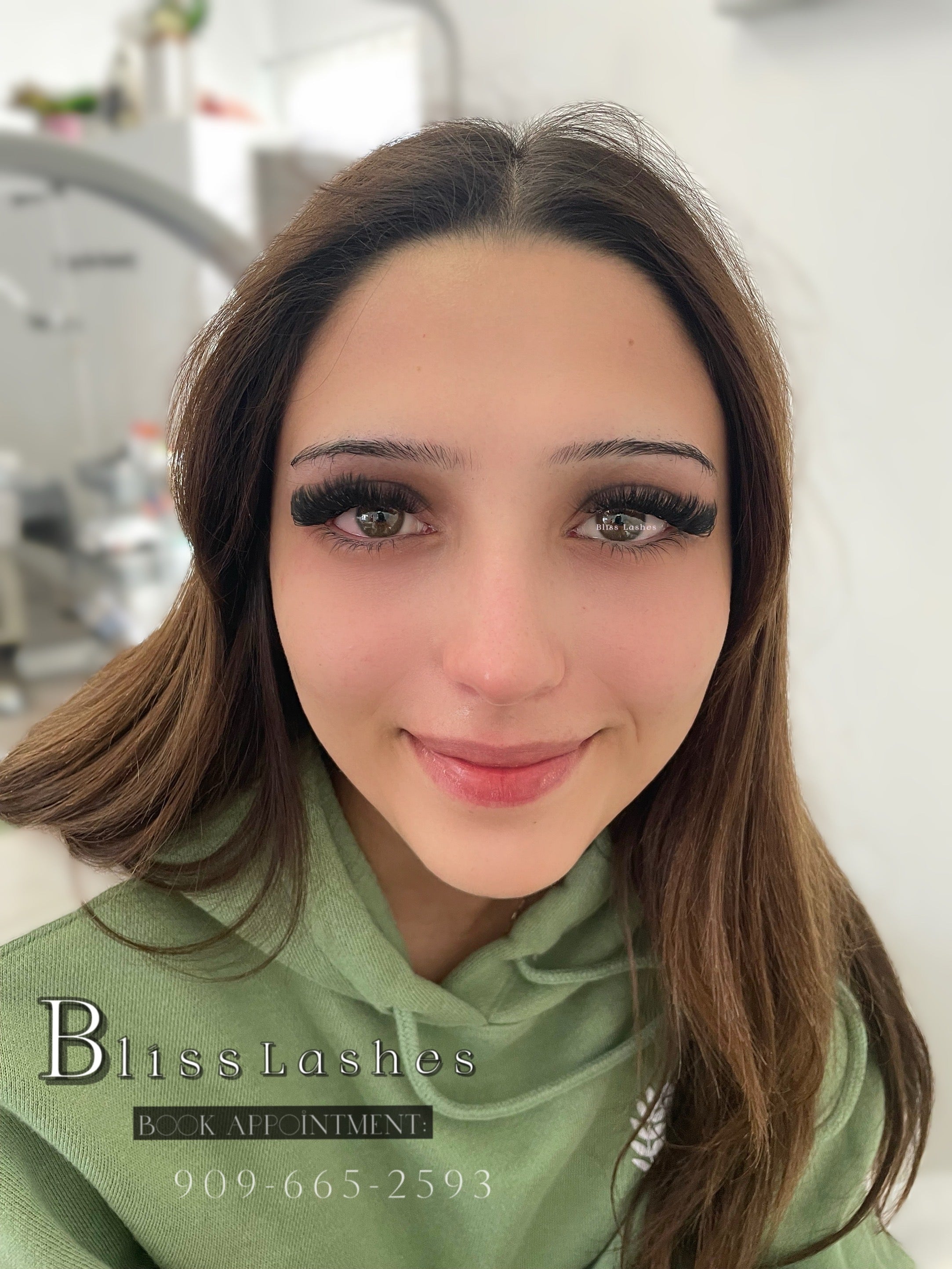 6D lash result at BLISS LASHES