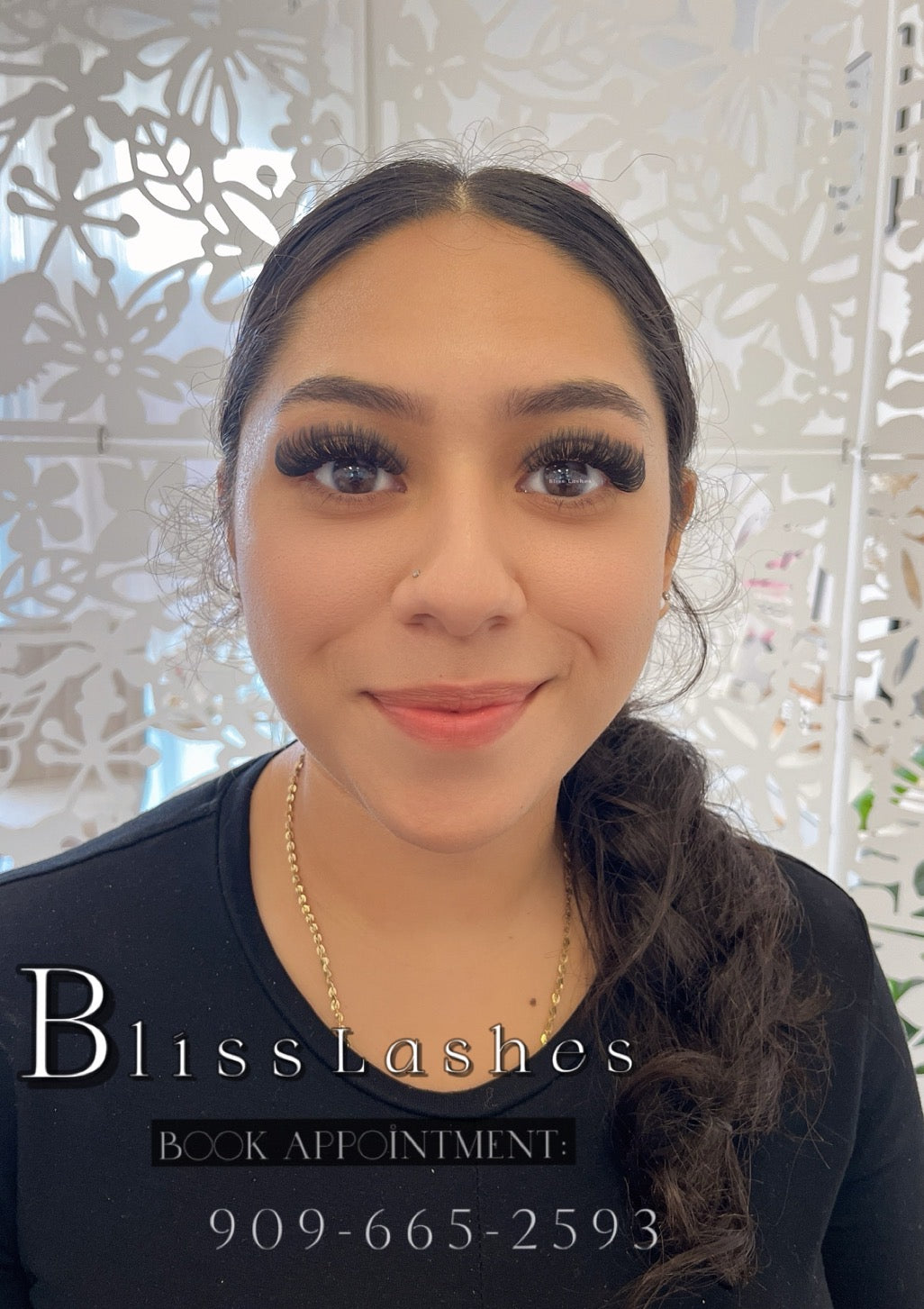 6D lash result at BLISS LASHES