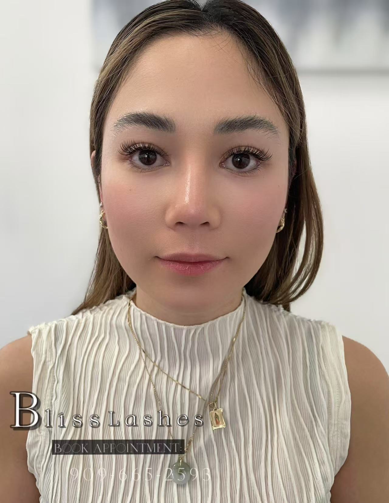 Classic lash result at BLISS LASHES