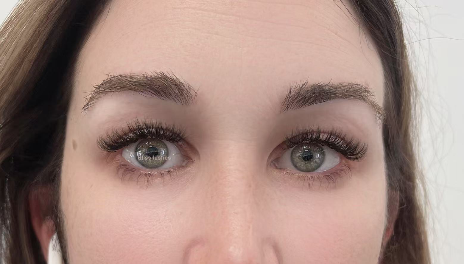 Hybrid lash result at BLISS LASHES
