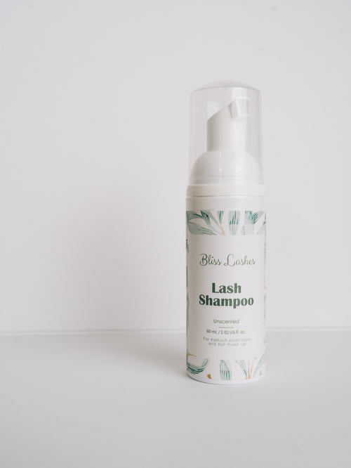 Bliss Lashes unscented Lash Shampoo 60mL front view