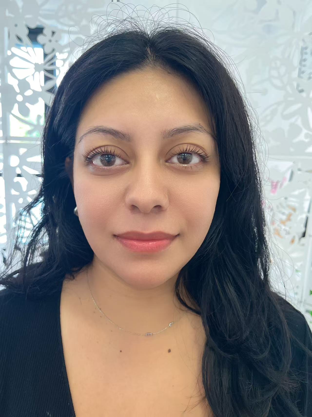 Lash Lift and Tint result at BLISS LASHES