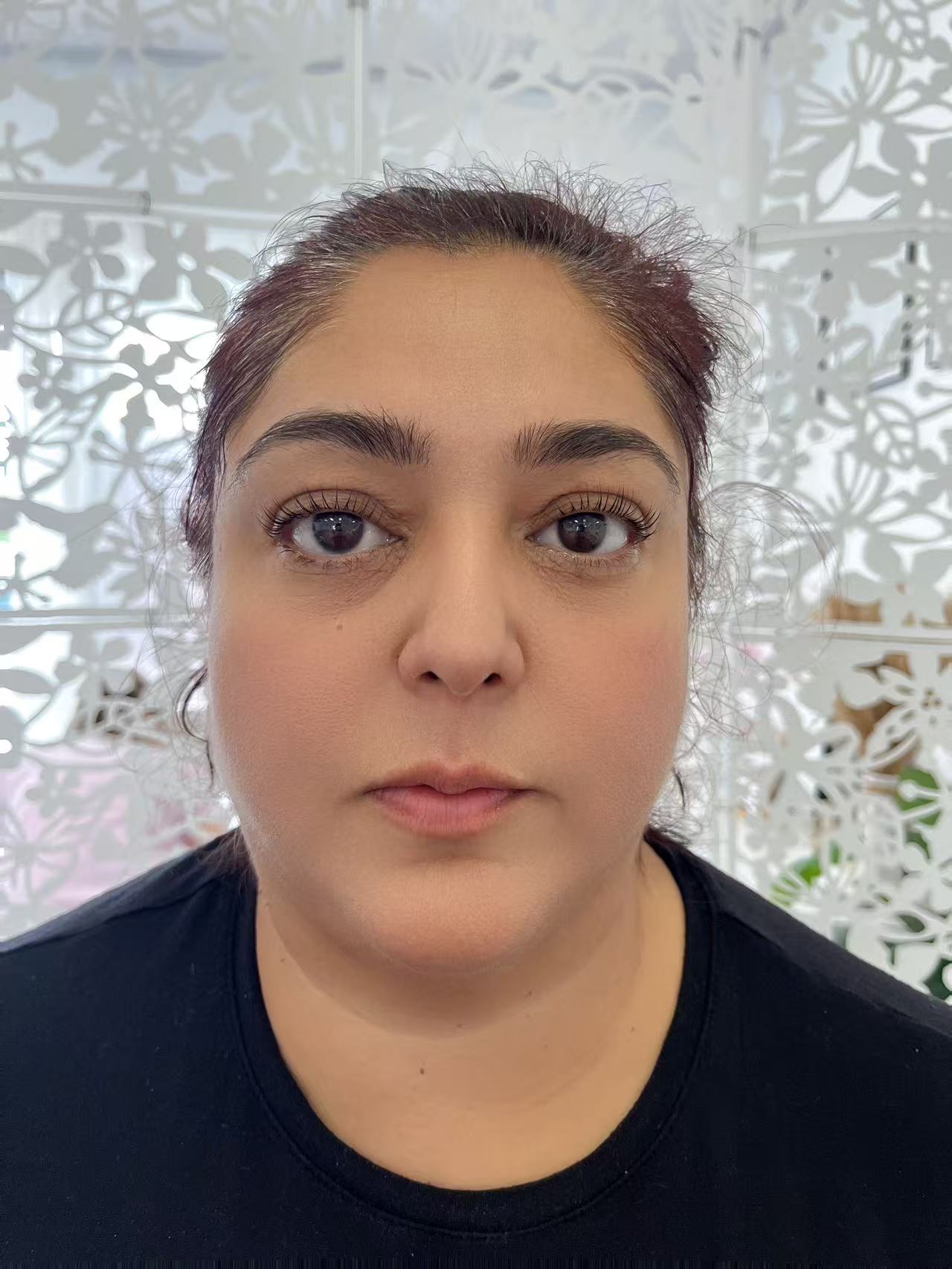 Lift & Tint lash result at BLISS LASHES