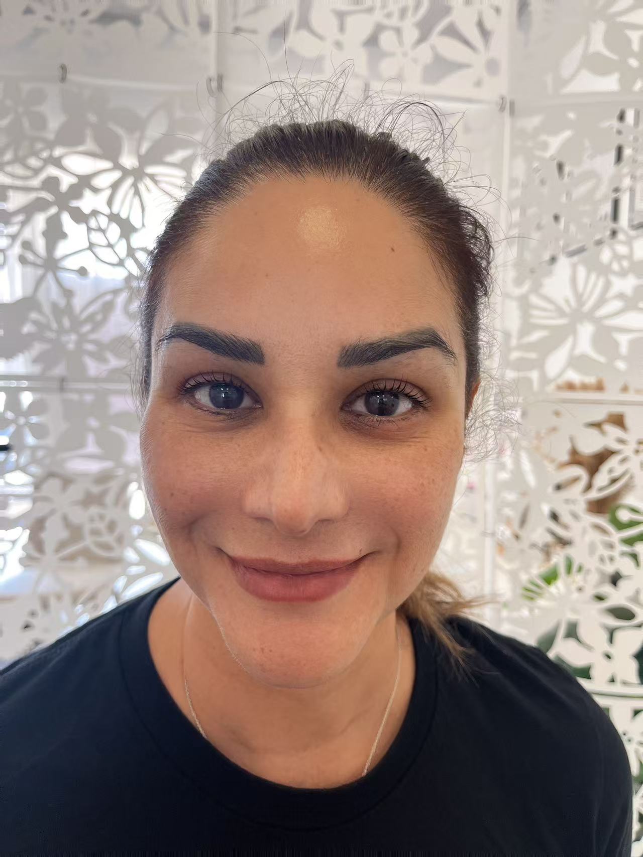 Lift & Tint lash result at BLISS LASHES