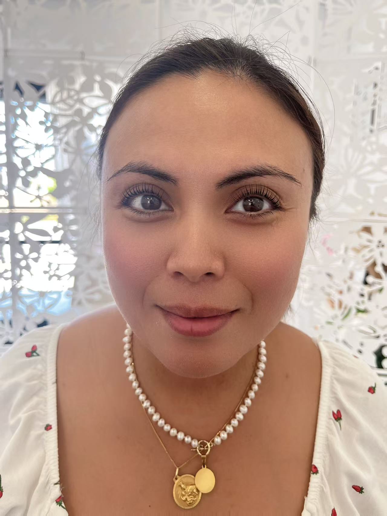 Lift & Tint lash result at BLISS LASHES
